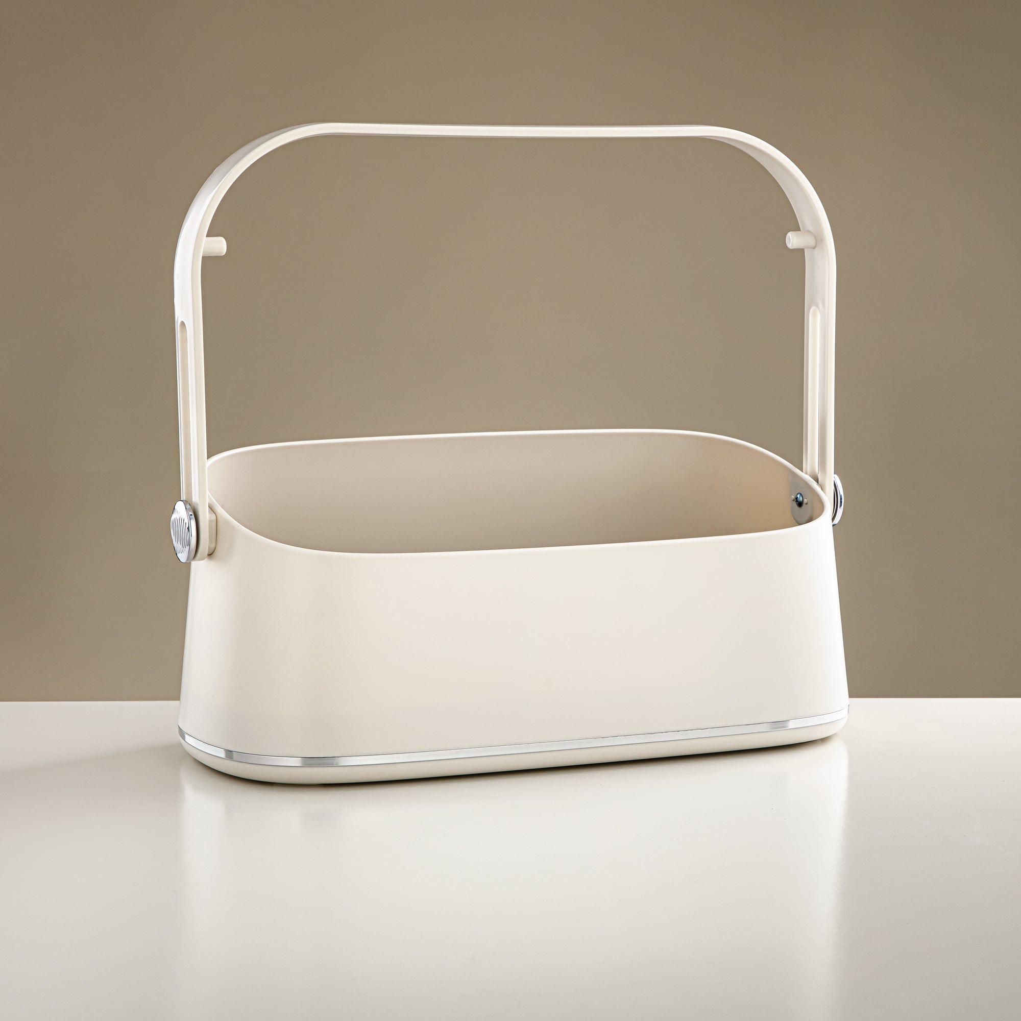 طقم ترامس المرجان مكون من قطعتين مع سلة حمل - فضي - FB208-05 ALLC