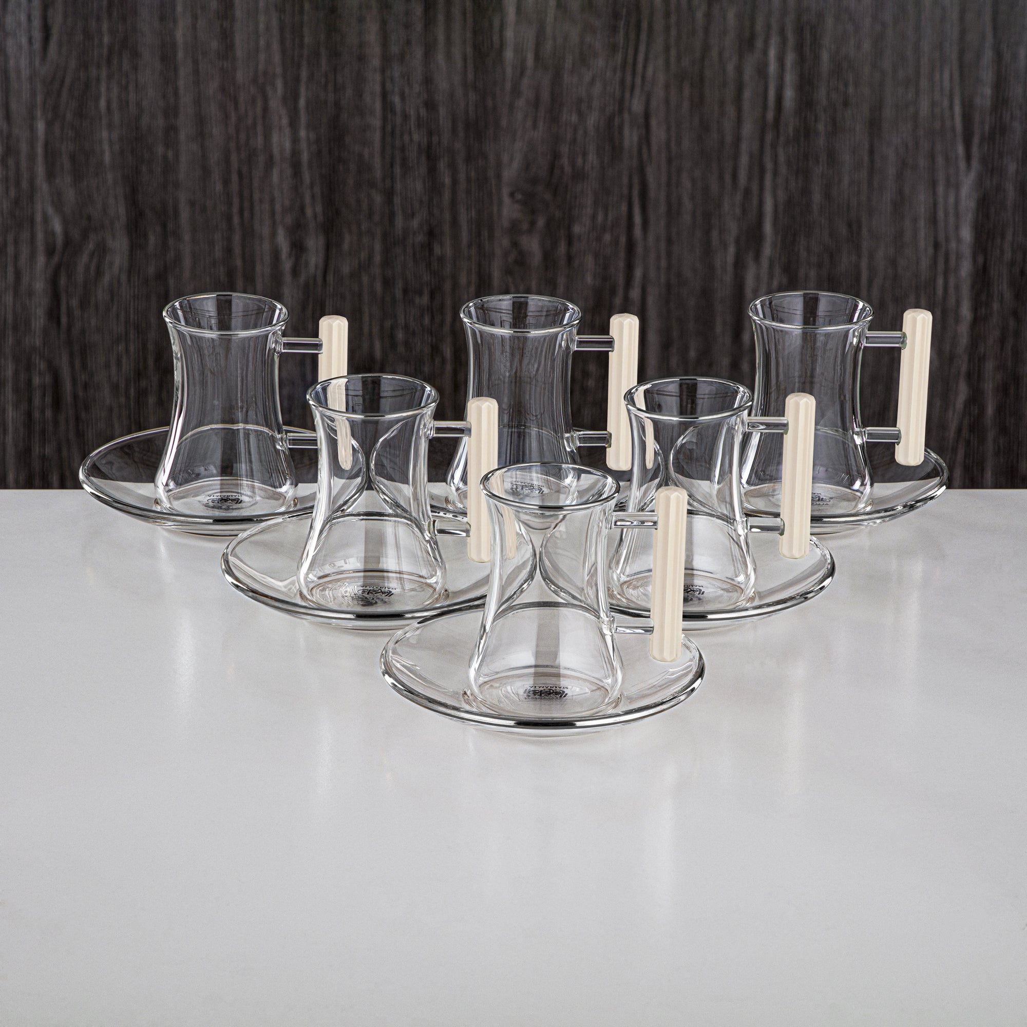 ألمرجان طقم ترامس 21 قطعة، أبيض لؤلؤي وفضي، ABS 1 لتر و1 لتر (FB209-21 PW/C) - قهوة وشاي عربي، رمضان وعيد