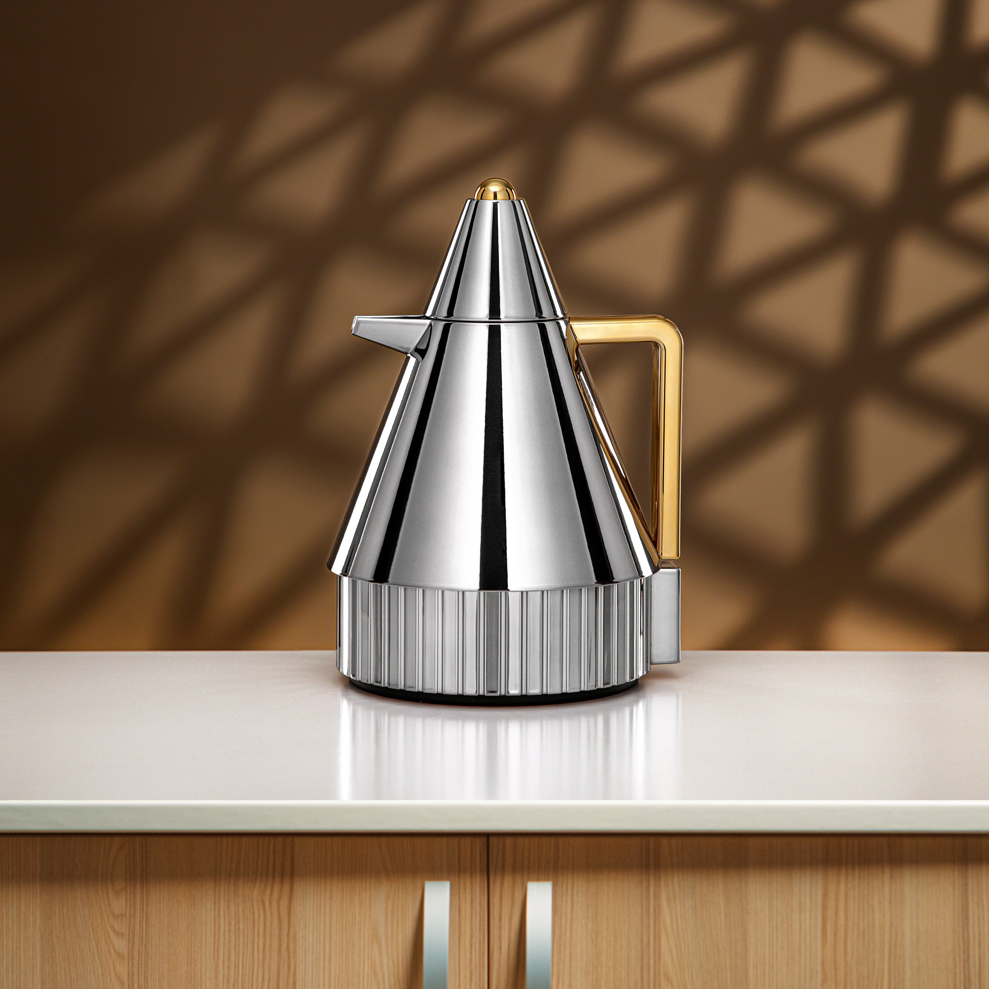 طقم ترامس المرجان ١ لتر + ١ لتر فضي وذهبي