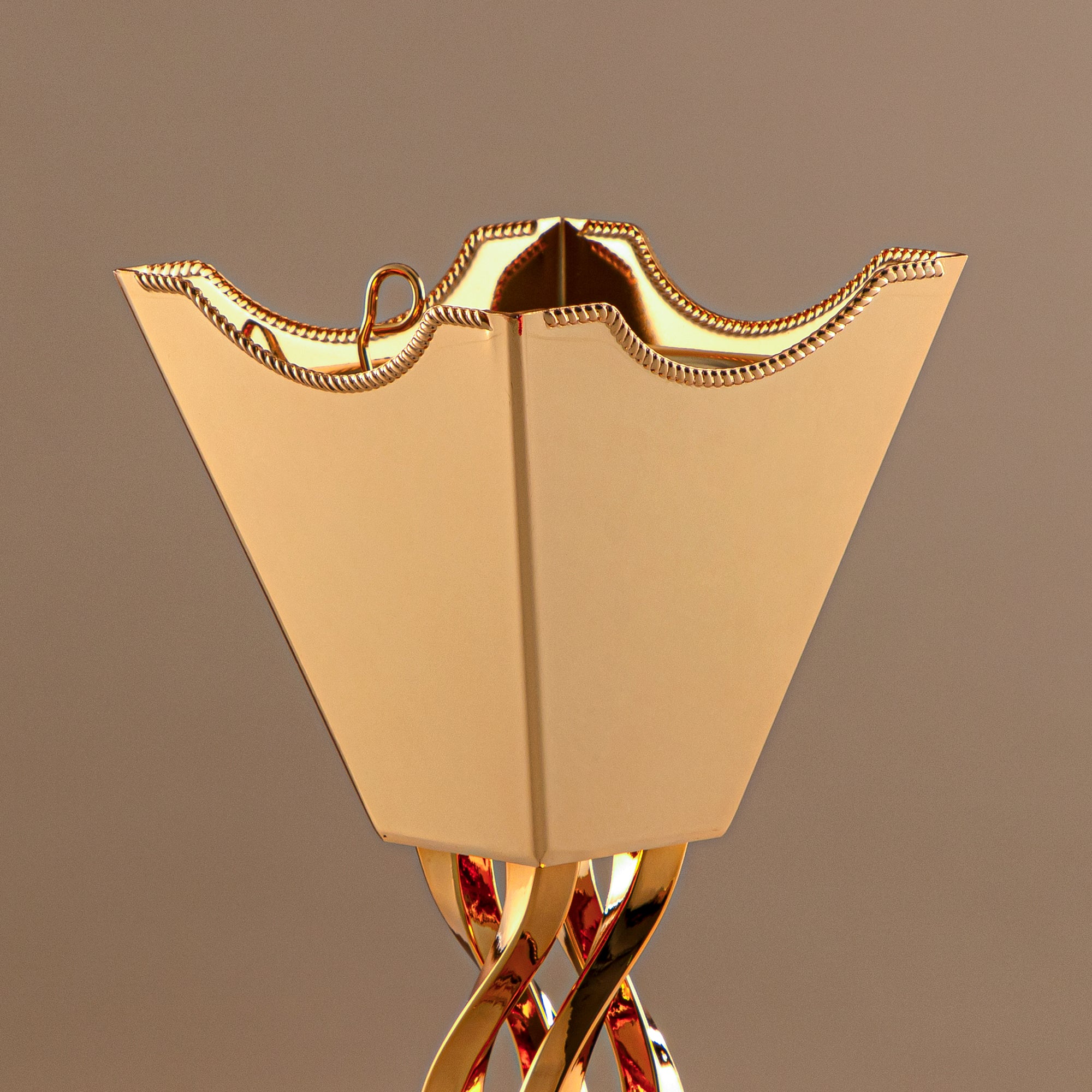 مبخرة المرجان ذهبي، متوسط (HT2408012) مبخرة عود