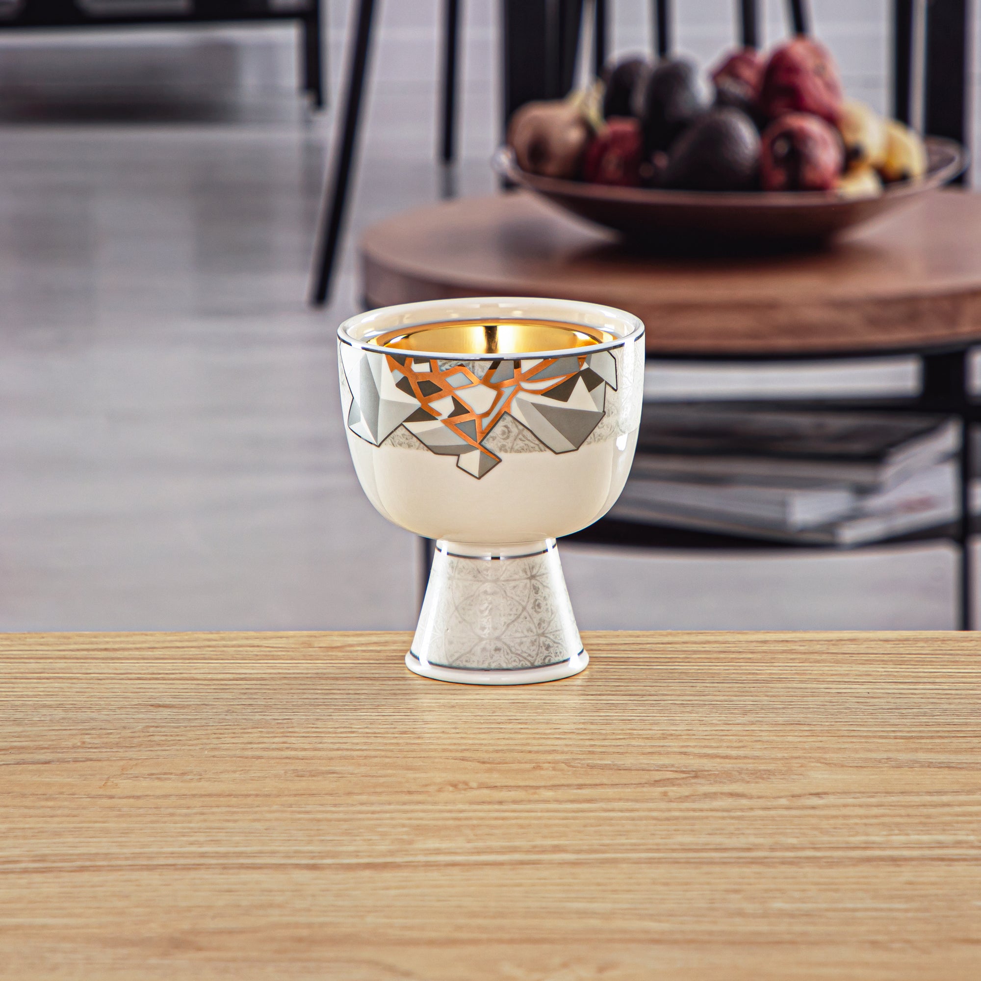 مبخر بورسلين من المرجان 11 سم - 1235