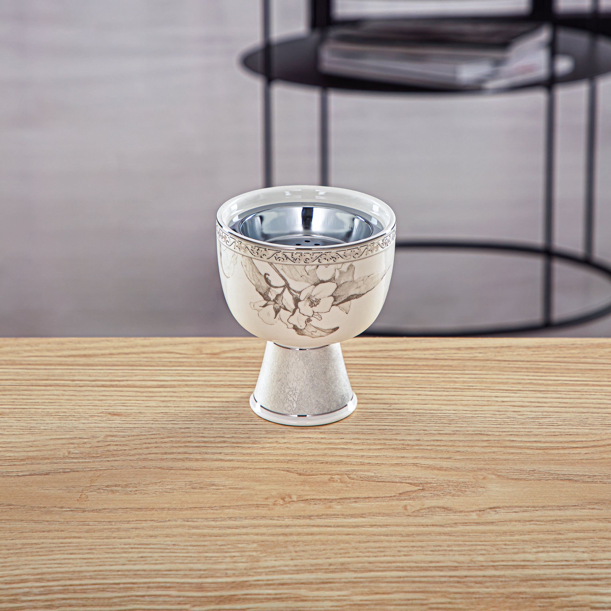 مبخر بورسلين من المرجان 11 سم - 8588