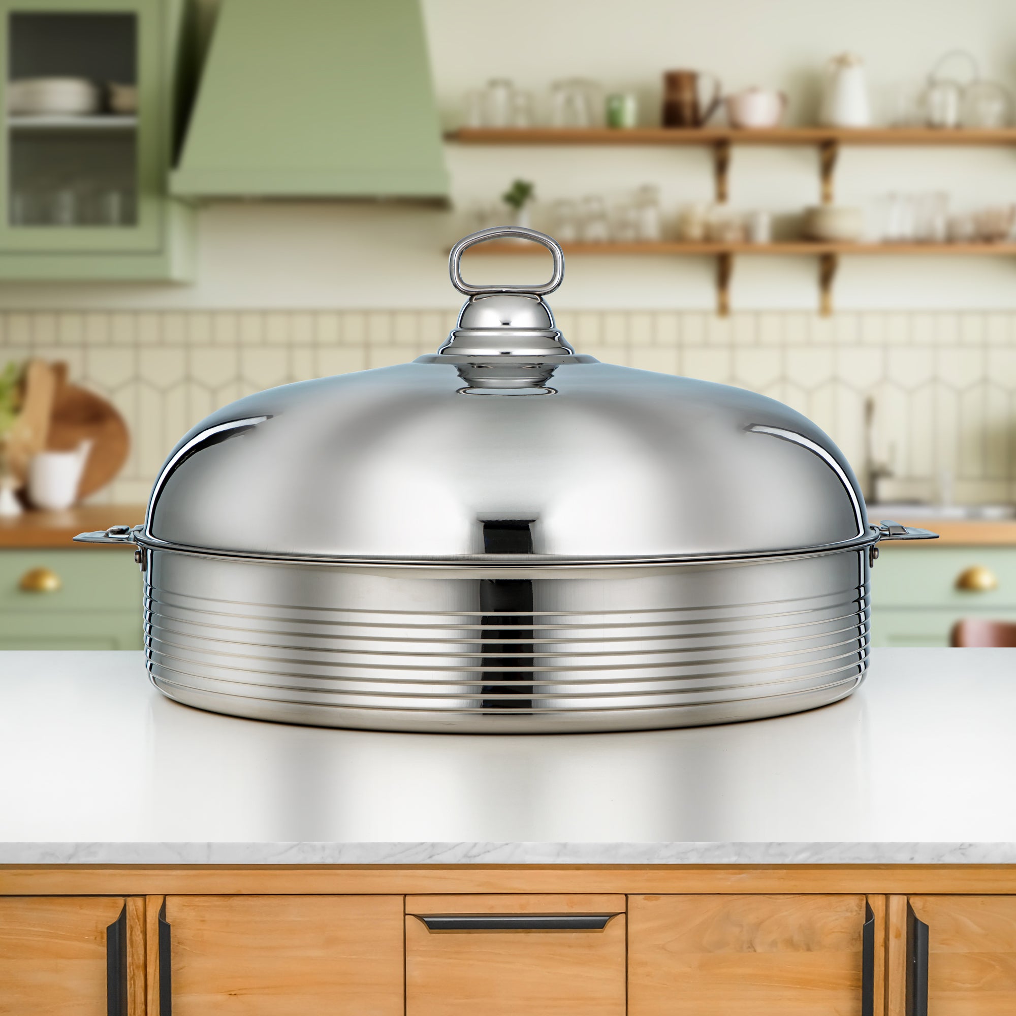 حرارات المرجان 50 سم من مجموعة ديوان ستانلس ستيل - H24P19