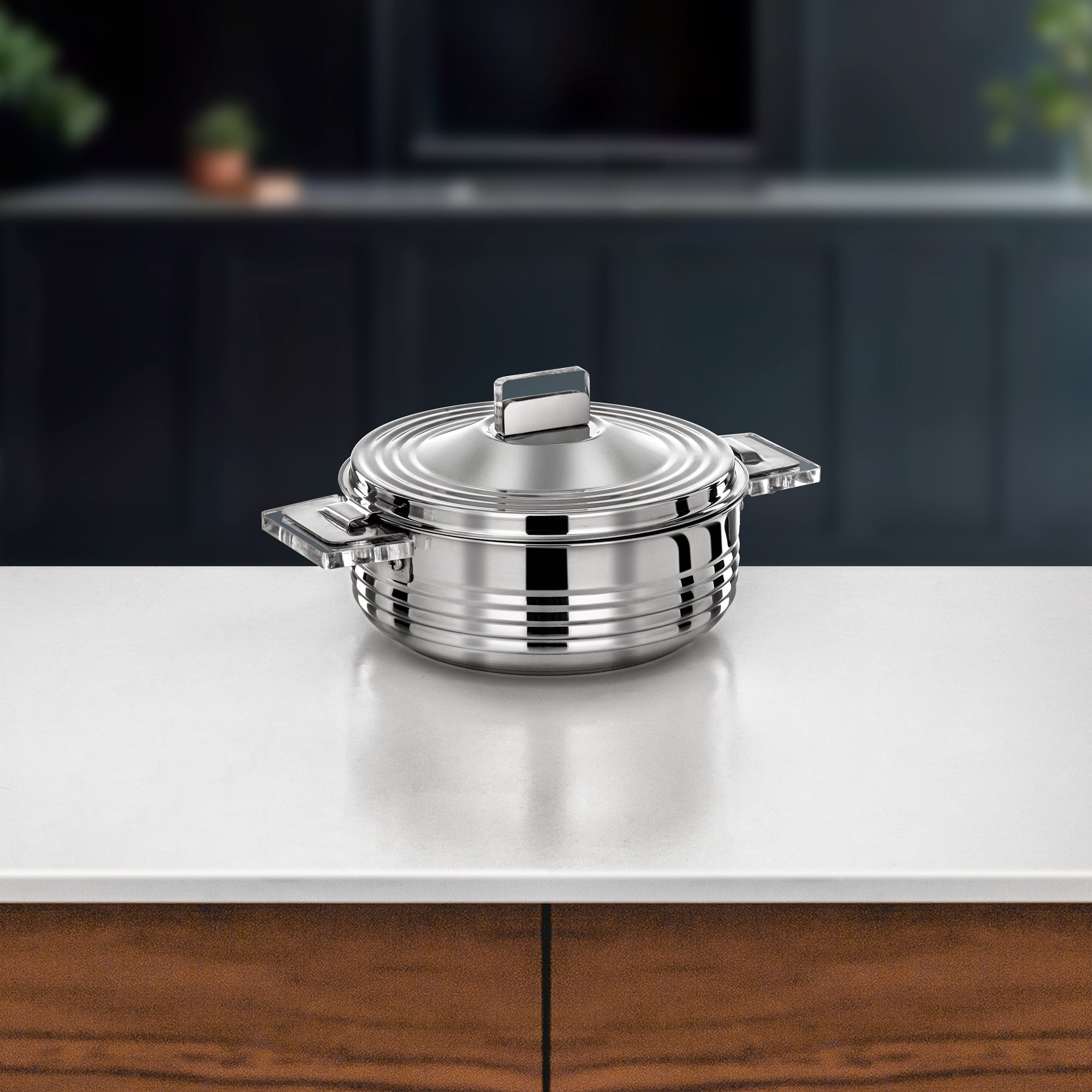 Almarjan Mahra Hot Pot 1.8 L Silver (H25P3)