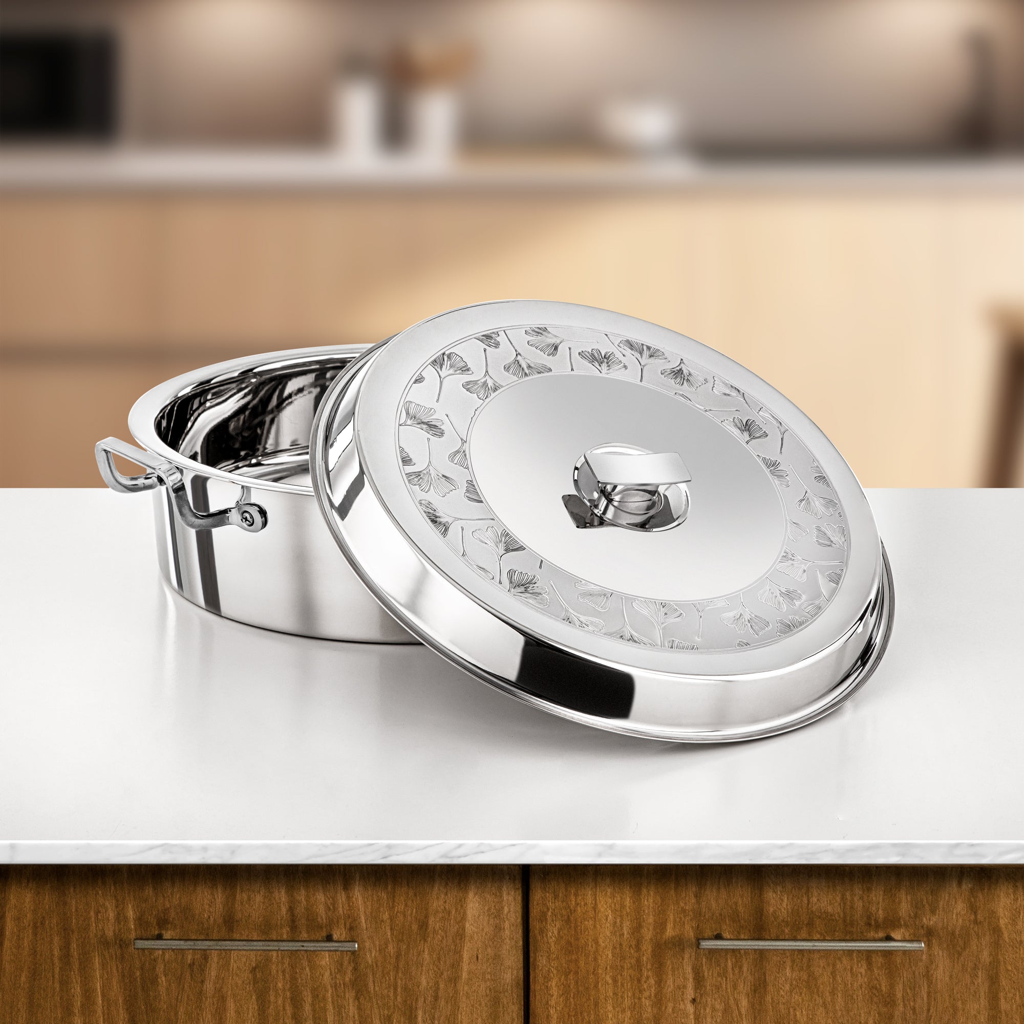 المرجان بدر حرارات 35 سم فضي