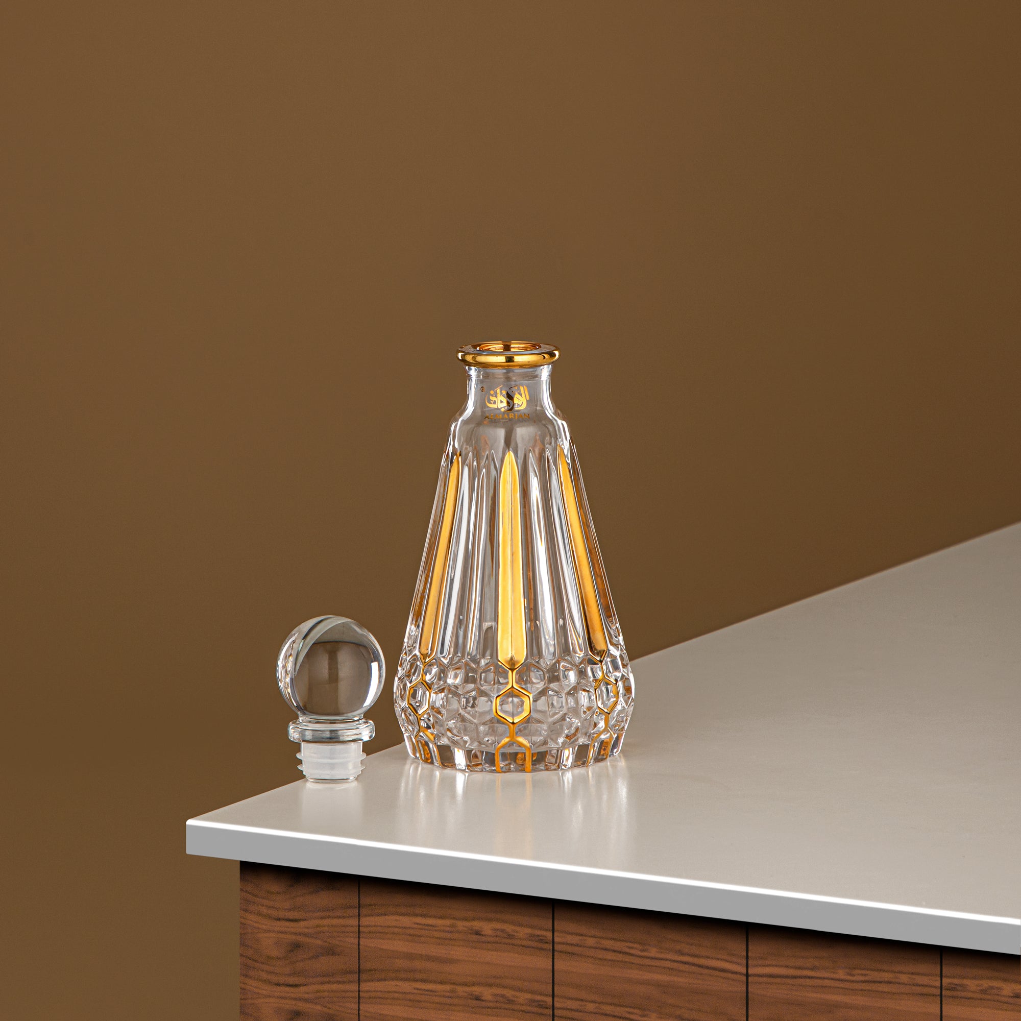 Almarjan Perfume Bottle 200ML (VR-D31-4-Golden)