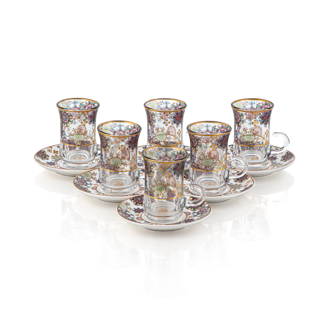 Almarjan 29 Pieces Tea Set - SDT07/10HF-23-11A,28-SDT-TR-11A