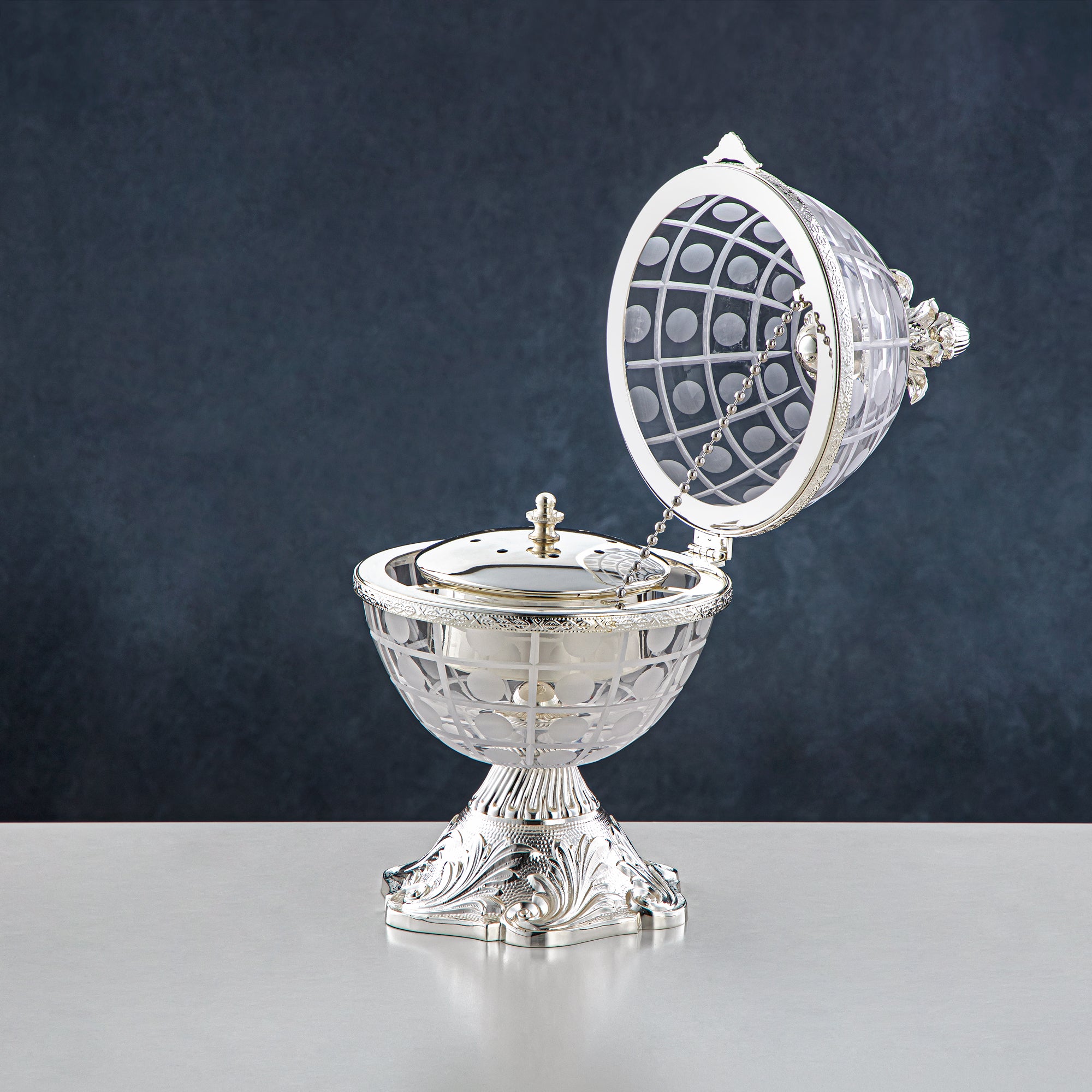 Almarjan Glass Incense Burner CC20230821