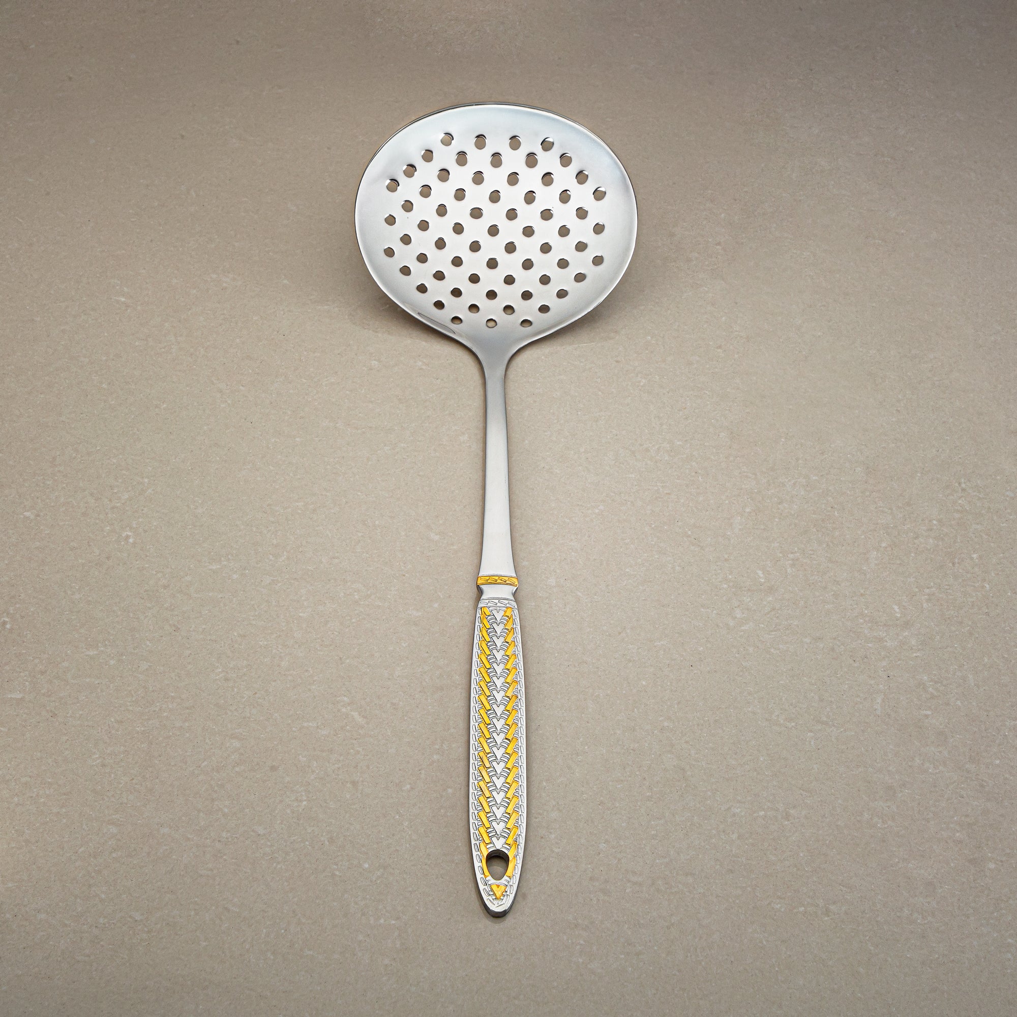 Almarjan Skimmer, Stainless Steel, Silver & Gold (CUT0010516) Elegant Flatware