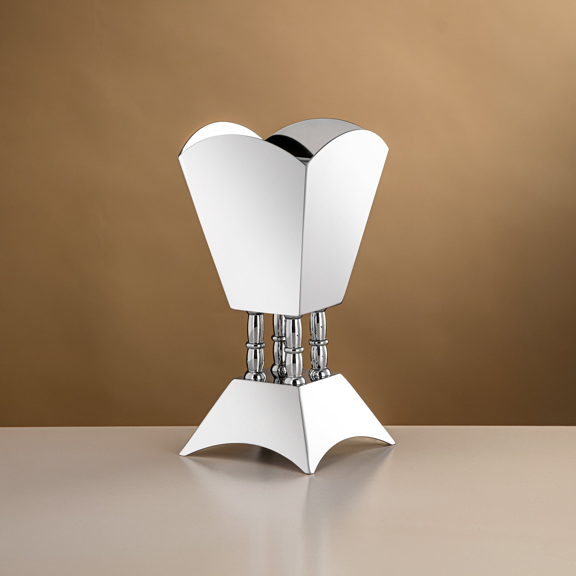 المرجان مبخرة 23.5 سم فضي لامع - HT2506063