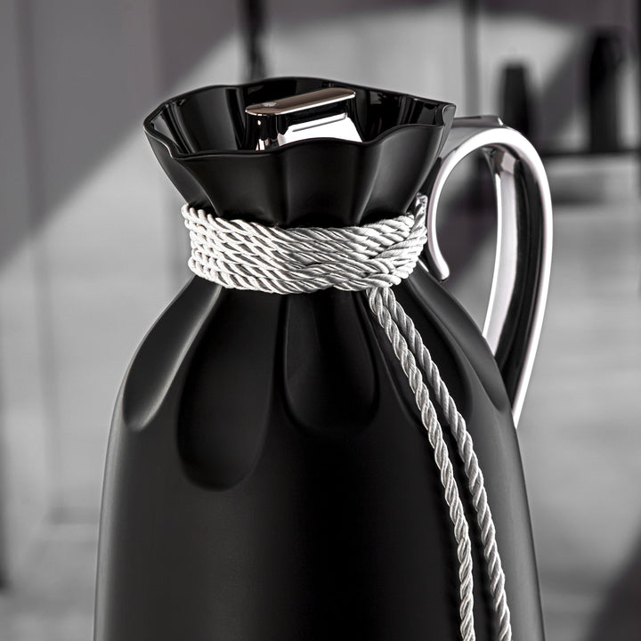 Almarjan 1 Liter Vacuum Flask Black & Silver - SM-2D932-100 B/C/C