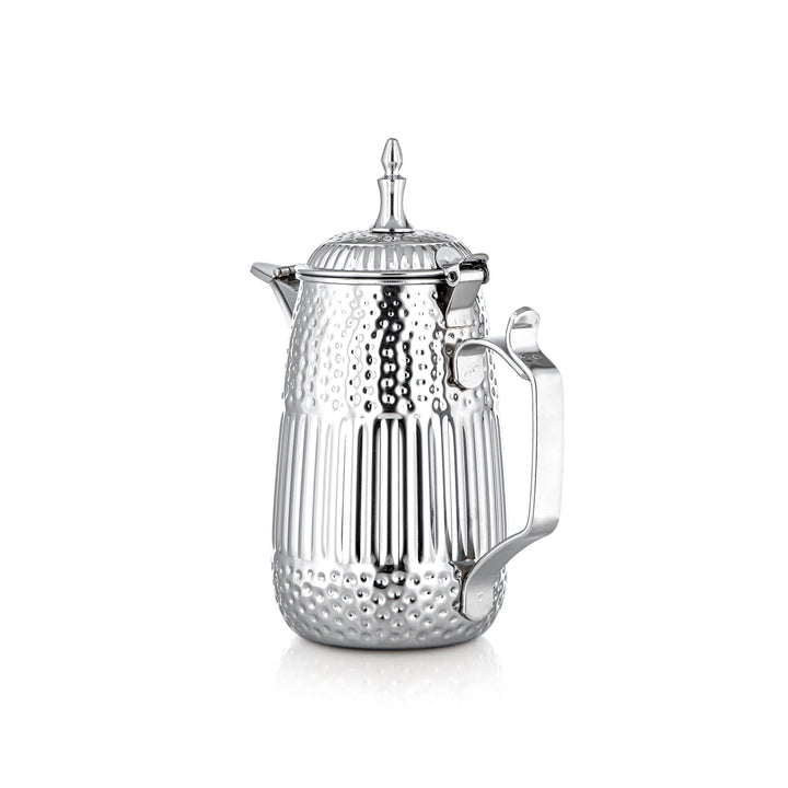 Almarjan 1 Liter Marabaa Collection Stainless Steel Milk Jug Silver - STS0010955