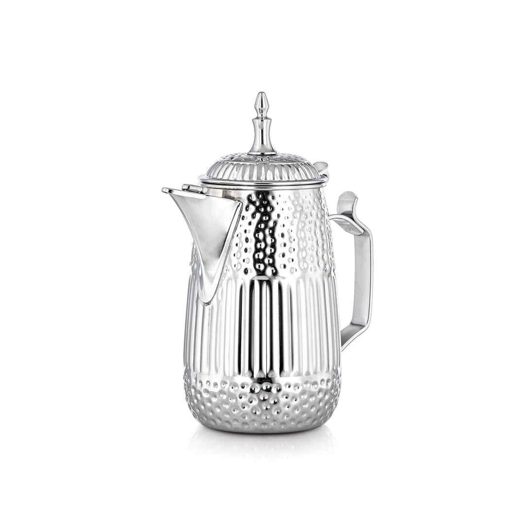 Almarjan 1 Liter Marabaa Collection Stainless Steel Milk Jug Silver - STS0010955