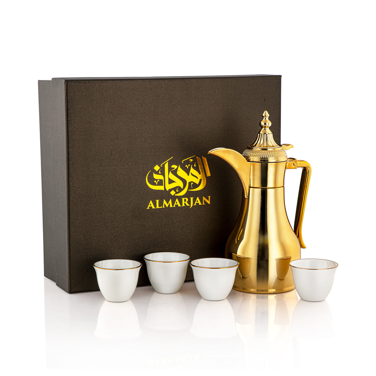 Almarjan 5 Pieces Coffee Set - SUD-060-G5