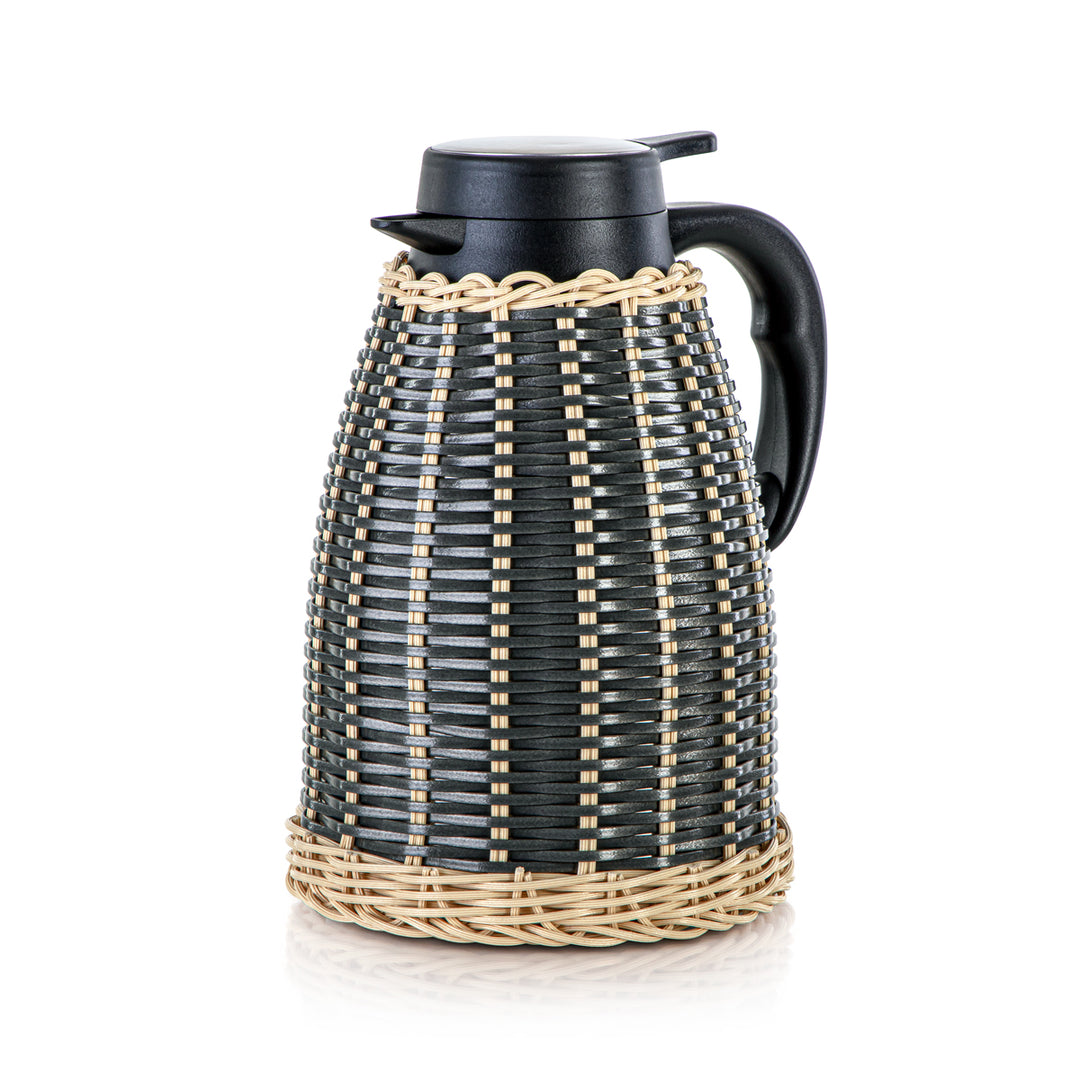 Almarjan 1.5 Liter Rattan Collection Vacuum Flask - VAF0010326