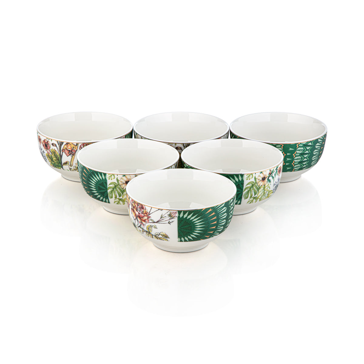 Almarjan 6 Pieces Fonon Collection Bowl Set - 6977