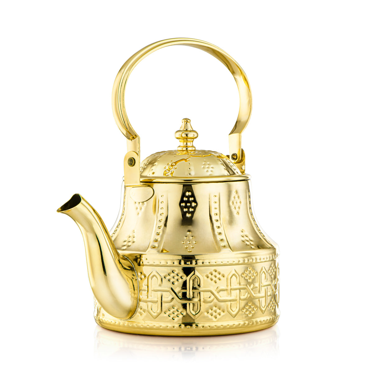 Almarjan 2 Liter Sahara Collection Stainless Steel Kettle Gold - STS0010969