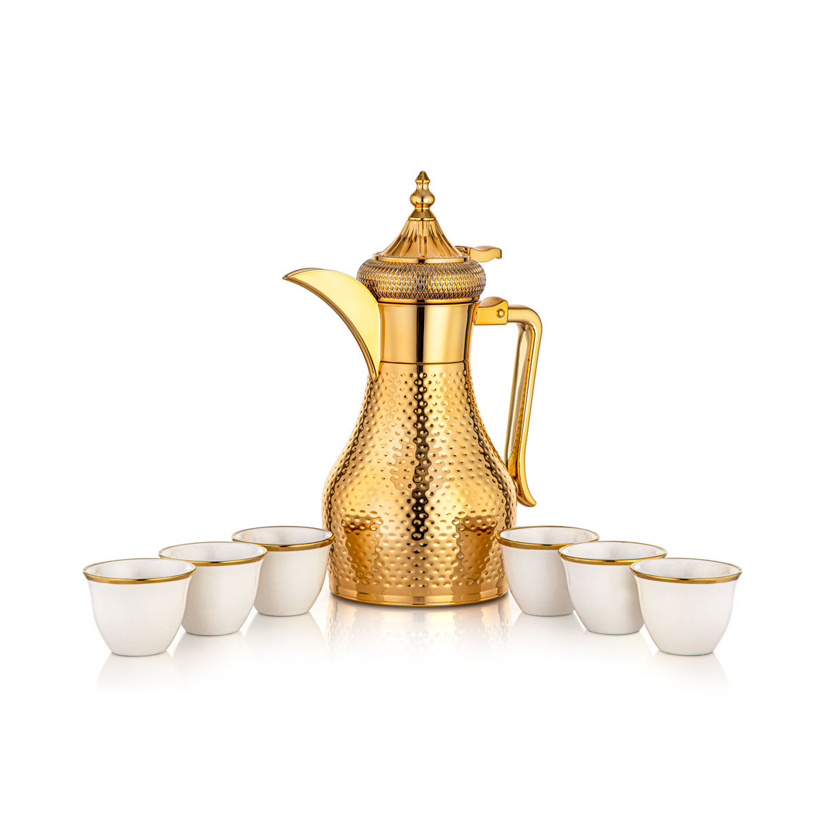 Almarjan 7 Pieces Coffee Set - SUD/H-100-G7