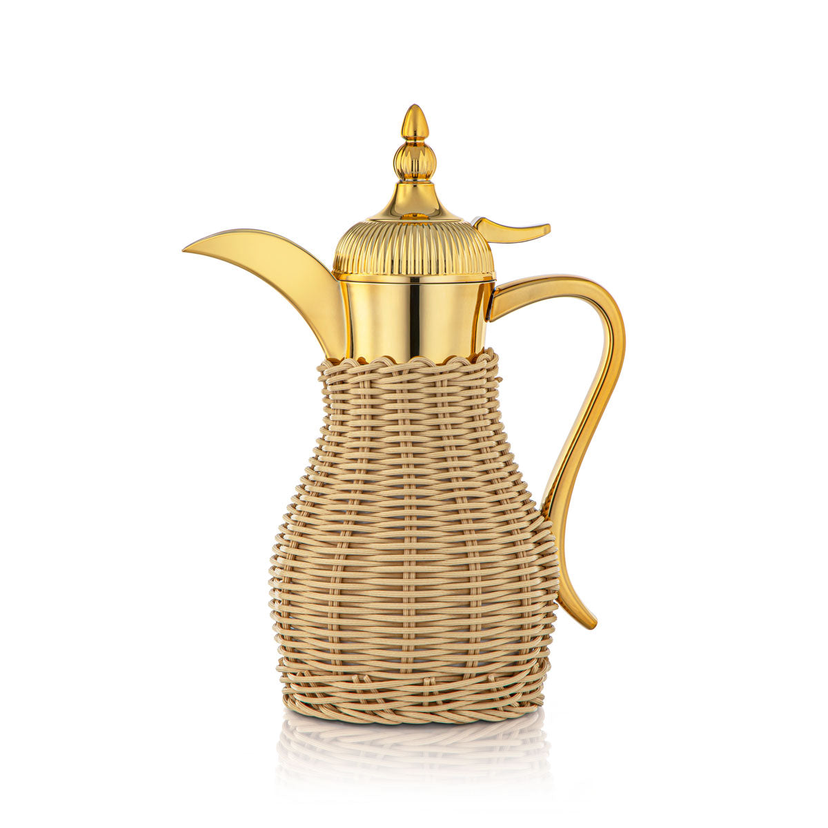 Almarjan 0.6 Liter Rattan Collection Vacuum Flask - VAF0010294