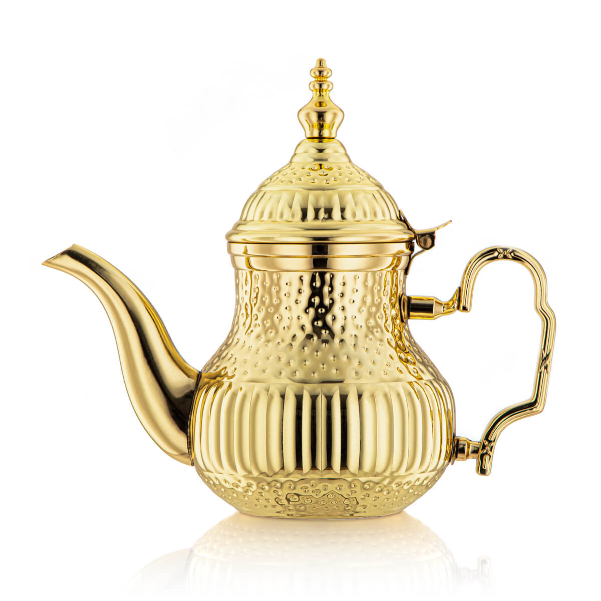 Almarjan 0.8 Liter Stainless Steel Teapot Gold - STS0010743
